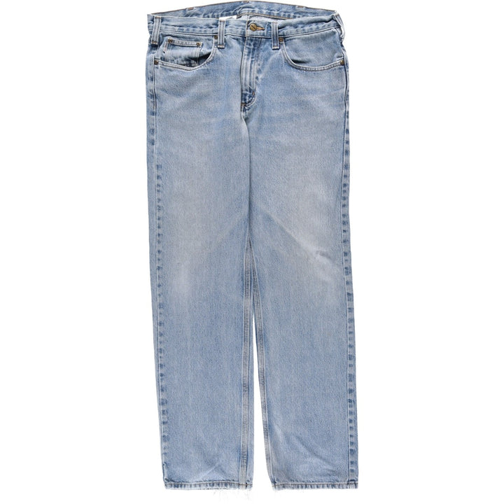 Carhartt Traditional FIT Tapered Denim Pants Men's W36 cotton blue type Vintage Second Hand