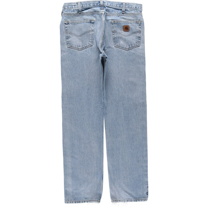 Carhartt Traditional FIT Tapered Denim Pants Men's W36 cotton blue type Vintage Second Hand