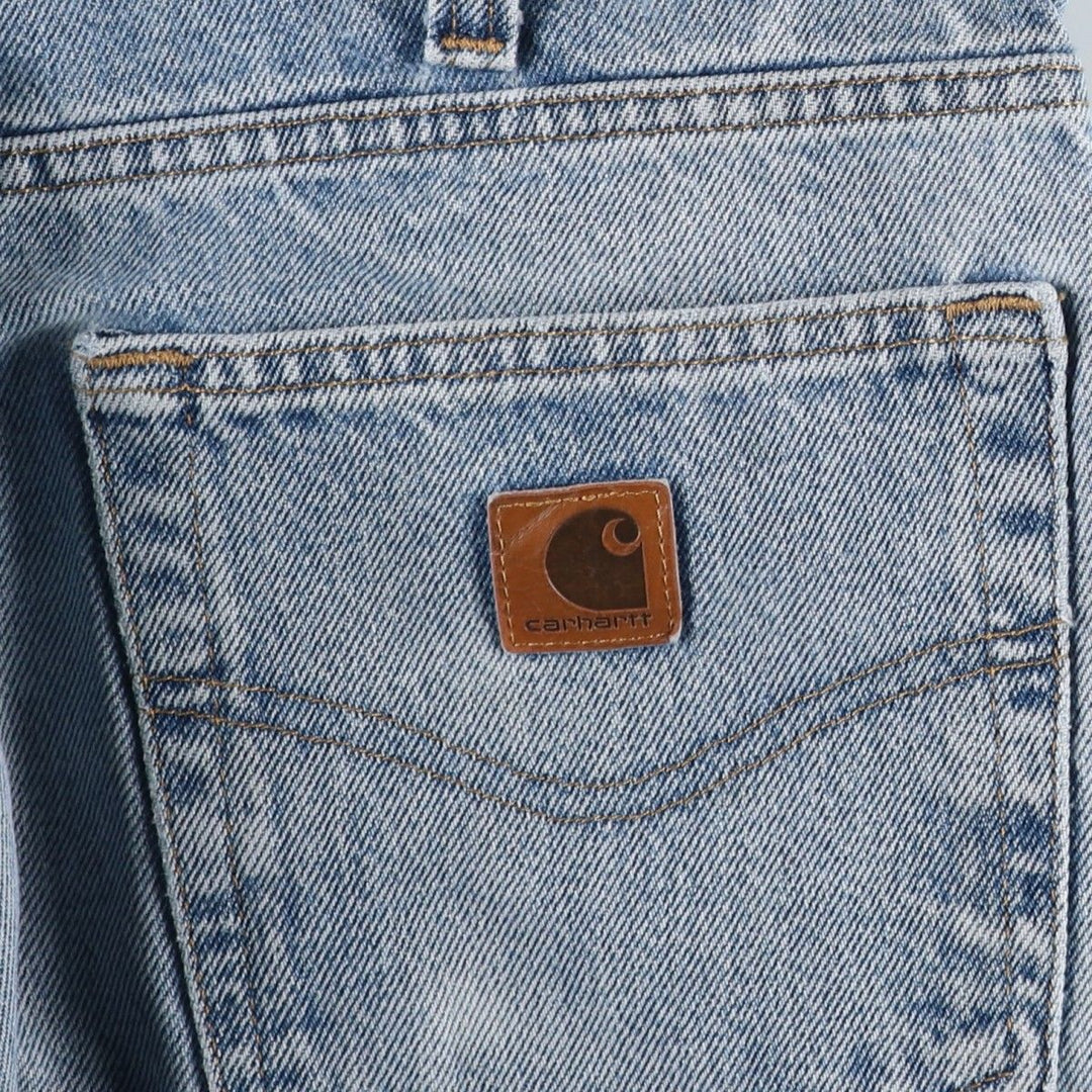 Carhartt Traditional FIT Tapered Denim Pants Men's W36 cotton blue type Vintage Second Hand
