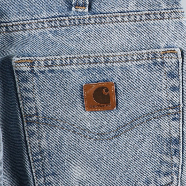Carhartt Traditional FIT Tapered Denim Pants Men's W36 cotton blue type Vintage Second Hand