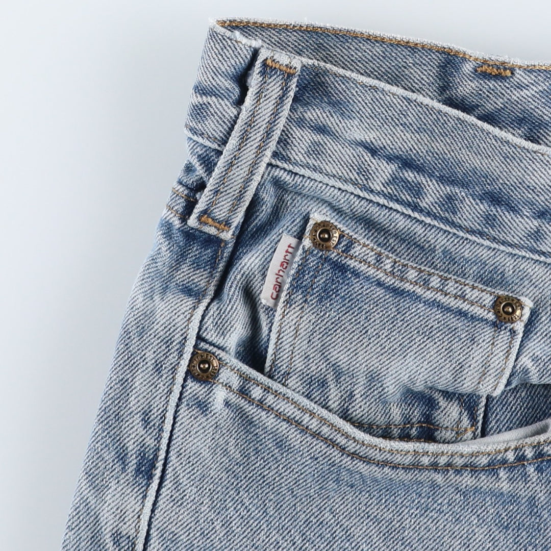 Carhartt Traditional FIT Tapered Denim Pants Men's W36 cotton blue type Vintage Second Hand