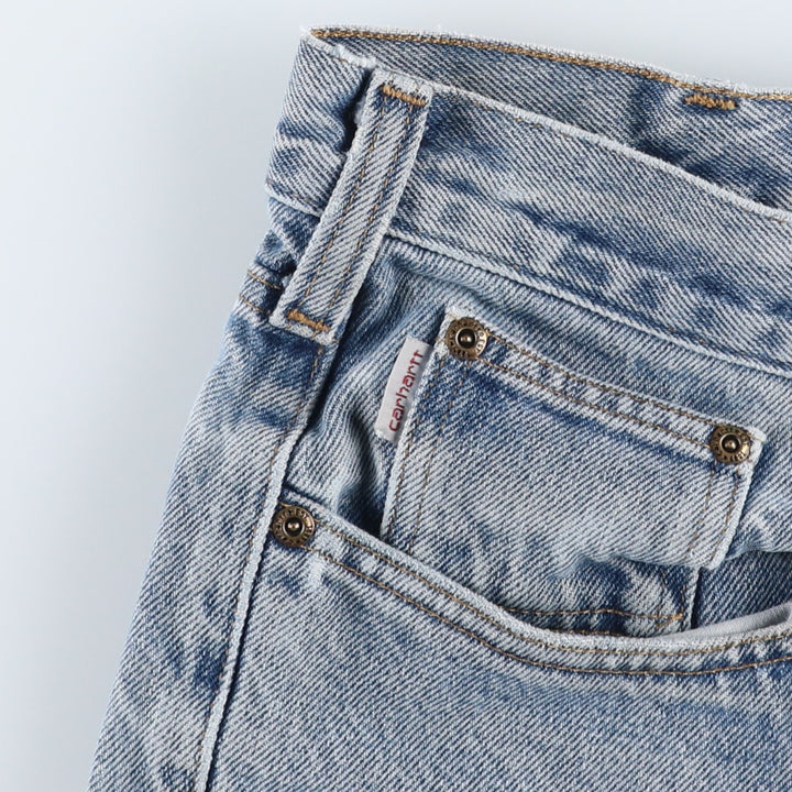 Carhartt Traditional FIT Tapered Denim Pants Men's W36 cotton blue type Vintage Second Hand