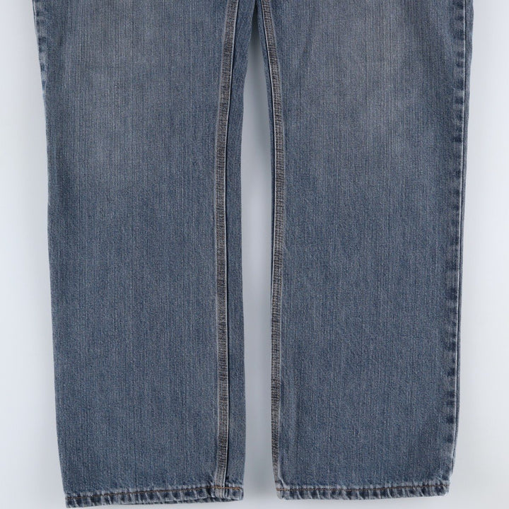 Carhartt Relaxed Fit Tapered Denim Pants for Men, W34 equivalent cotton blue type Vintage Second Hand