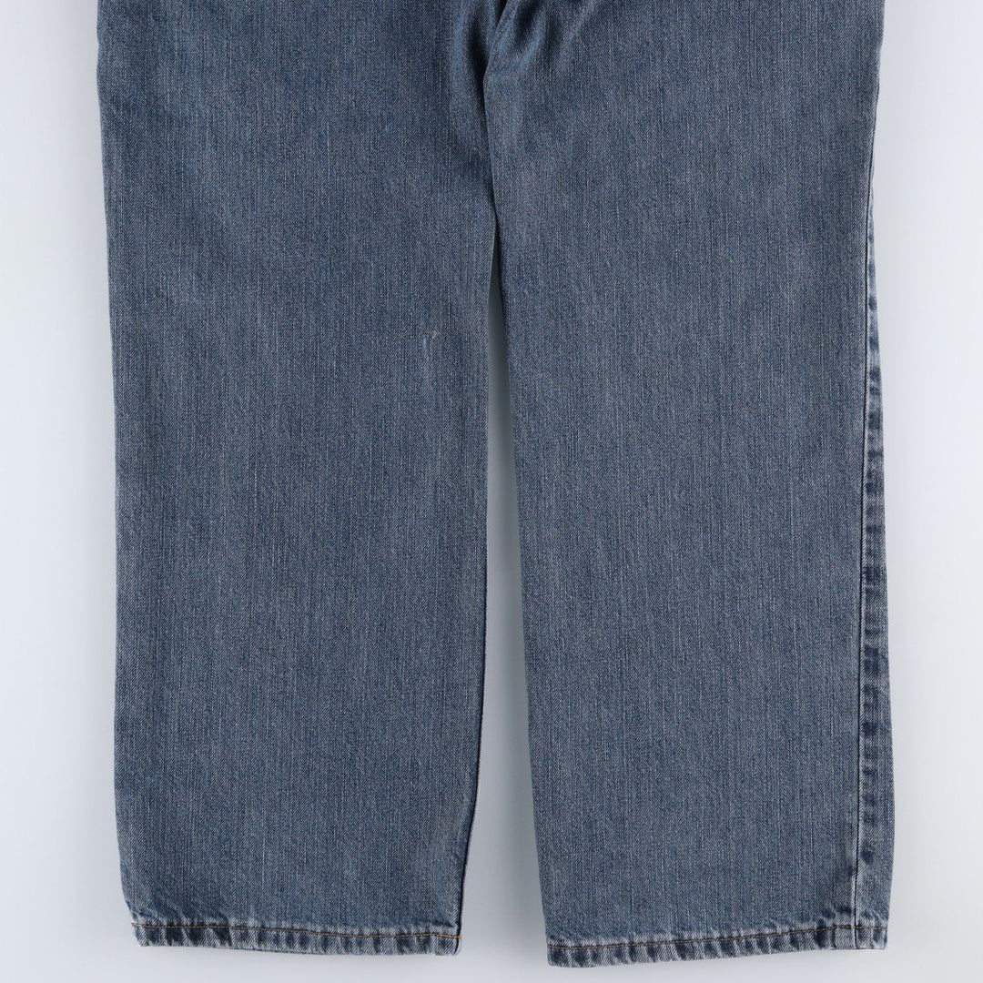 Carhartt Relaxed Fit Tapered Denim Pants for Men, W34 equivalent cotton blue type Vintage Second Hand