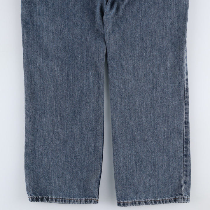 Carhartt Relaxed Fit Tapered Denim Pants for Men, W34 equivalent cotton blue type Vintage Second Hand