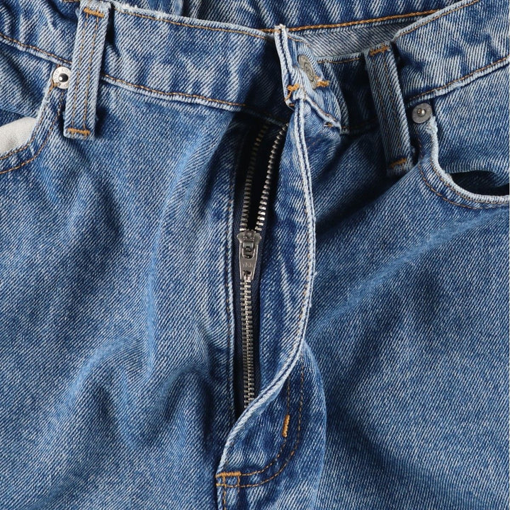 Ralph Lauren POLO JEANS COMPANY LOOSE FIT Tapered Denim Pants, Men's W32 (approx.) cotton blue type Vintage Second Hand