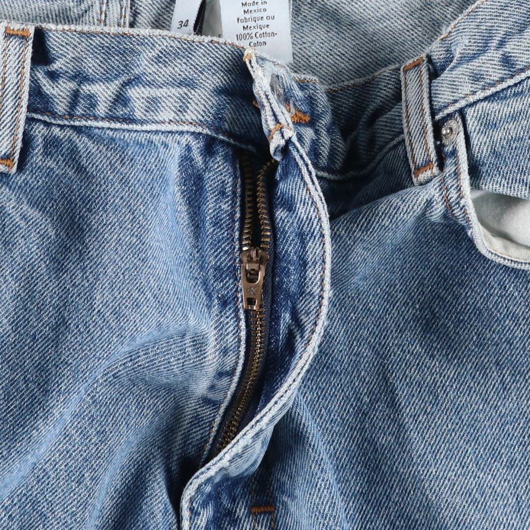 90s-00'S Calvin Klein Tapered Denim Pants, Men's Size W34 (approx.), Vintage cotton blue type Vintage Second Hand