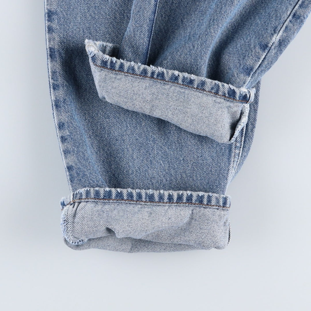 90s-00'S Calvin Klein Tapered Denim Pants, Men's Size W34 (approx.), Vintage cotton blue type Vintage Second Hand