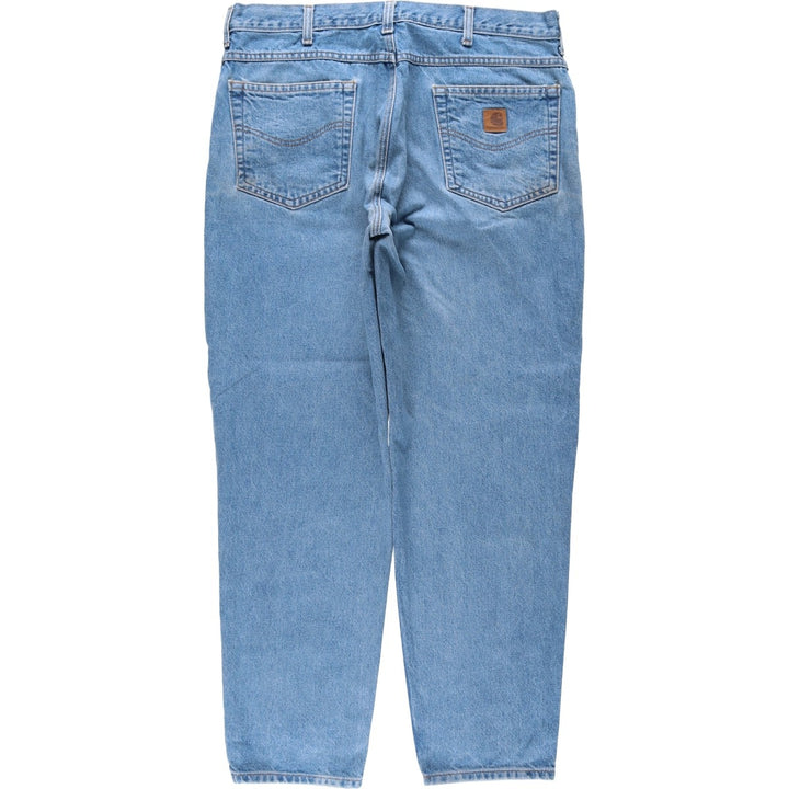 Carhartt Tapered Denim Pants for Men, W38 equivalent cotton blue type Vintage Second Hand