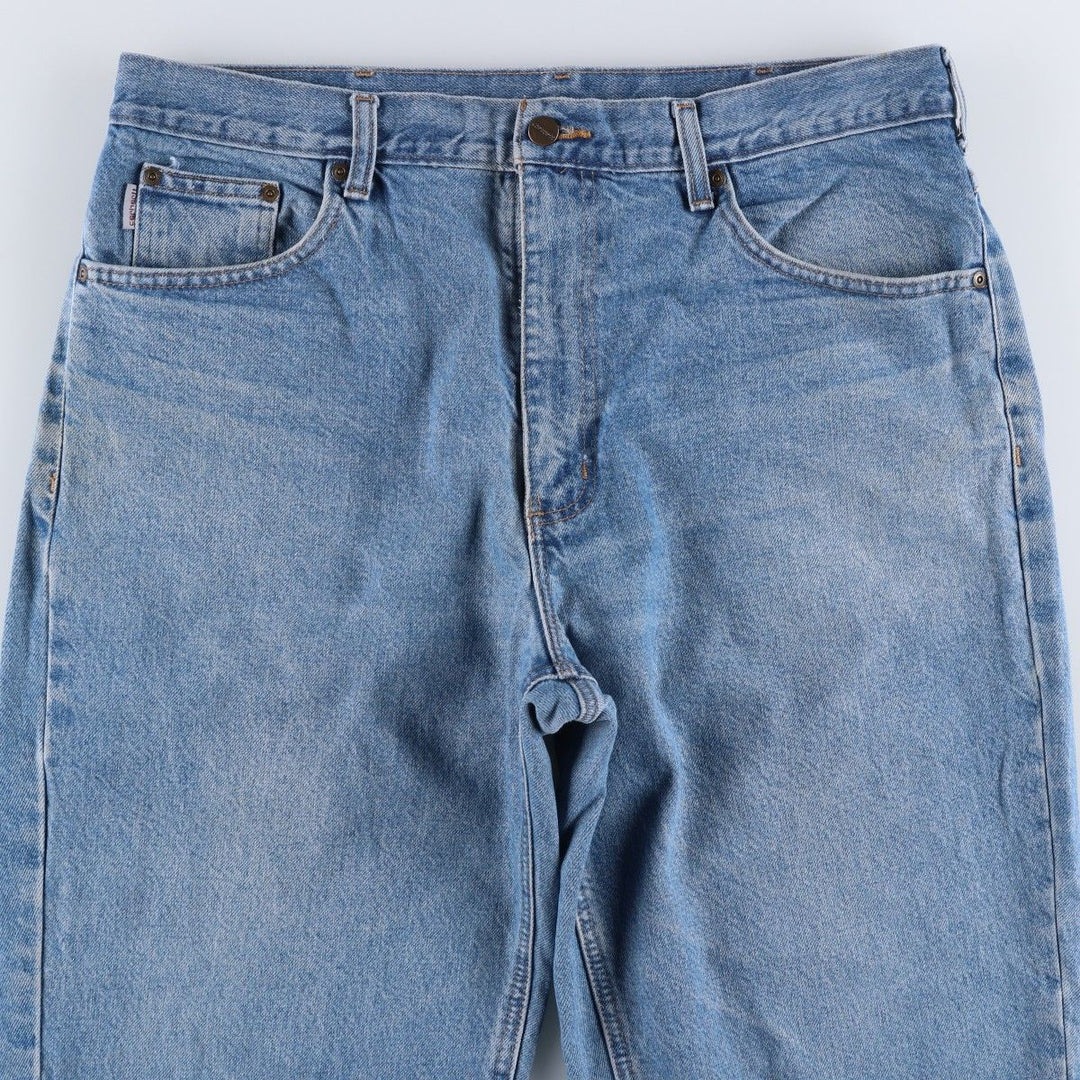 Carhartt Tapered Denim Pants for Men, W38 equivalent cotton blue type Vintage Second Hand