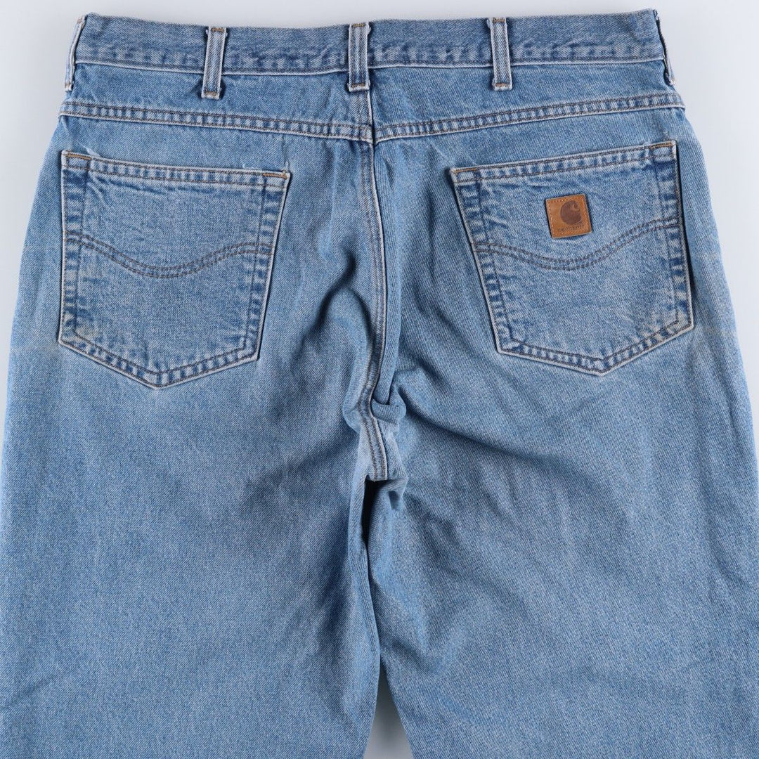 Carhartt Tapered Denim Pants for Men, W38 equivalent cotton blue type Vintage Second Hand