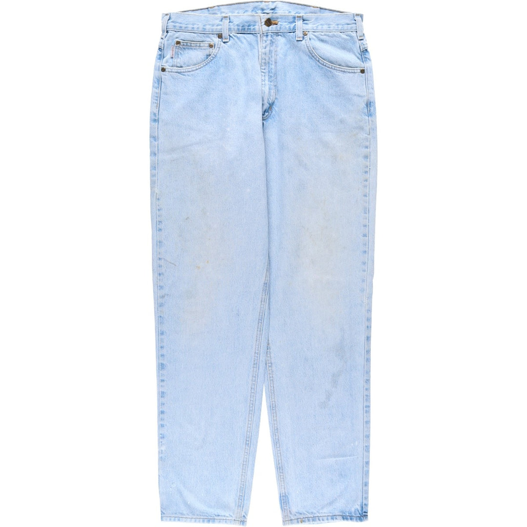 Carhartt Tapered Denim Pants for Men, W36 cotton blue type Vintage Second Hand