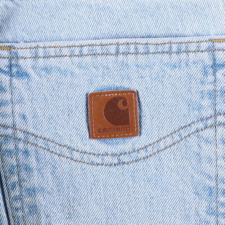 Carhartt Tapered Denim Pants for Men, W36 cotton blue type Vintage Second Hand