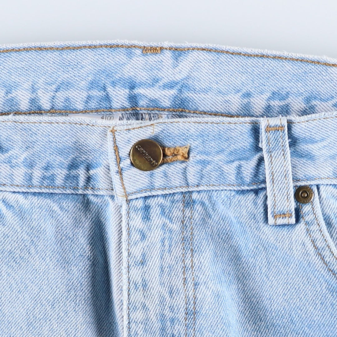 Carhartt Tapered Denim Pants for Men, W36 cotton blue type Vintage Second Hand