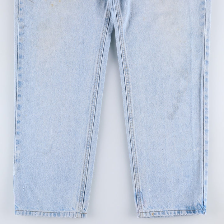 Carhartt Tapered Denim Pants for Men, W36 cotton blue type Vintage Second Hand