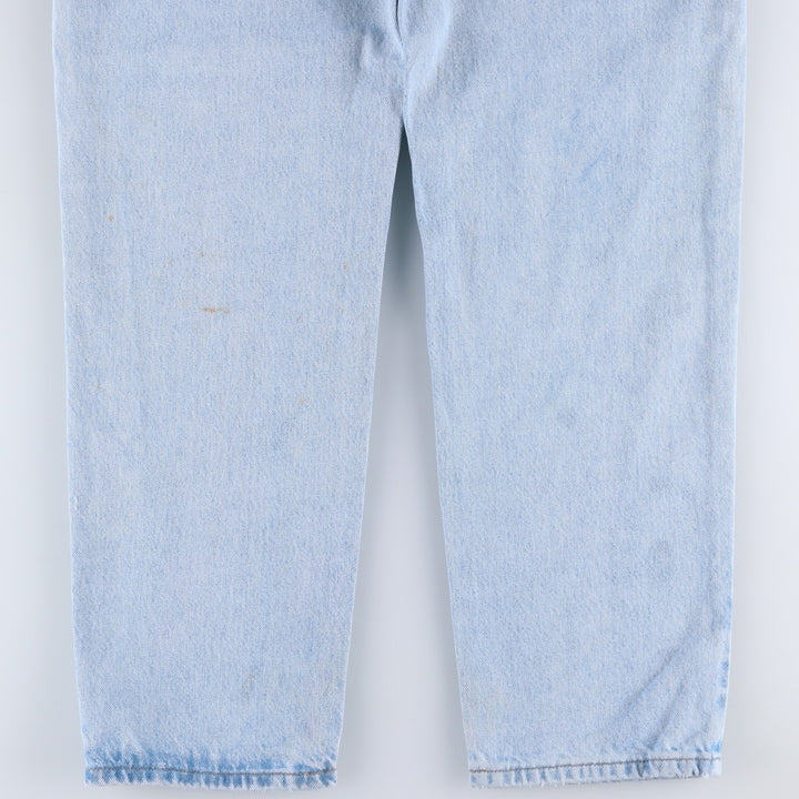 Carhartt Tapered Denim Pants for Men, W36 cotton blue type Vintage Second Hand