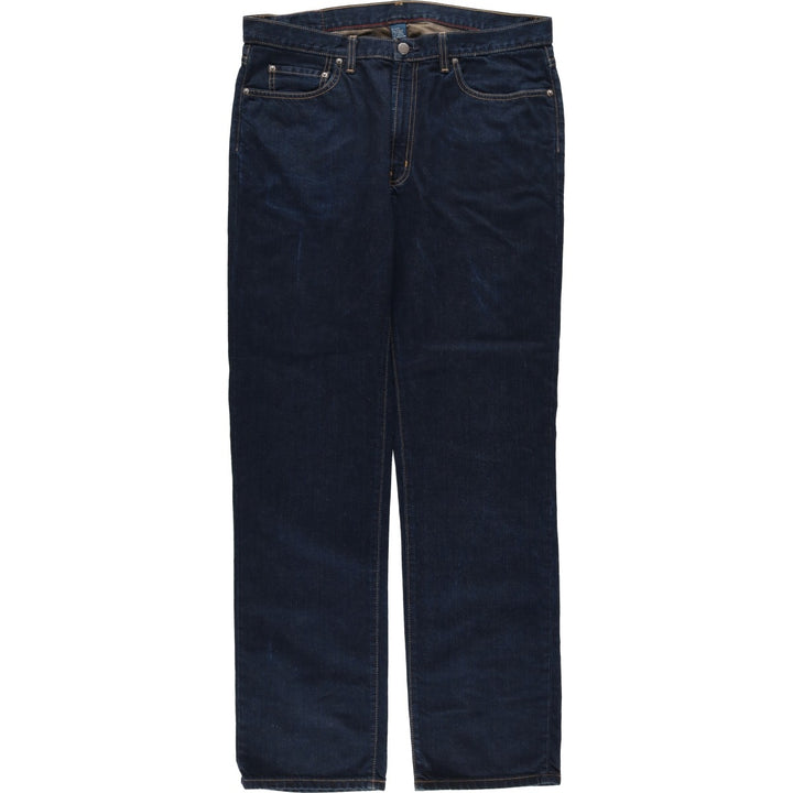 Ralph Lauren POLO RALPH LAUREN straight denim pants for men, W37 equivalent cotton Navy blue Vintage Second Hand