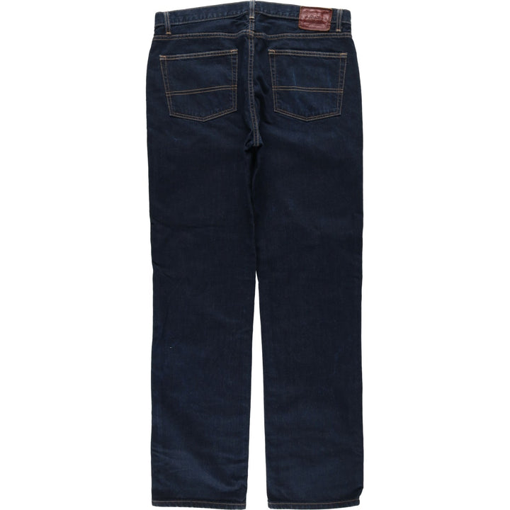 Ralph Lauren POLO RALPH LAUREN straight denim pants for men, W37 equivalent cotton Navy blue Vintage Second Hand