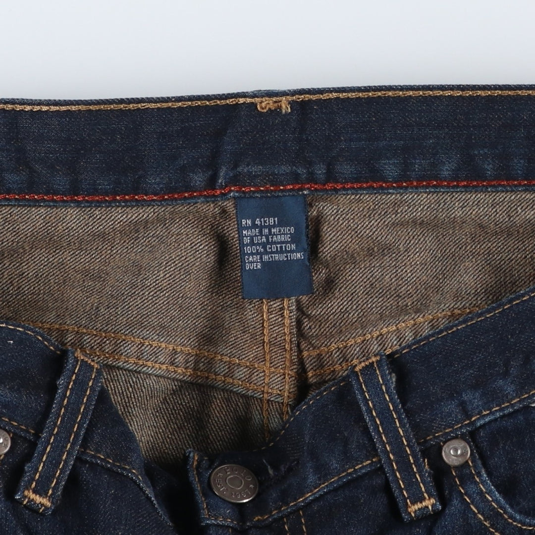 Ralph Lauren POLO RALPH LAUREN straight denim pants for men, W37 equivalent cotton Navy blue Vintage Second Hand