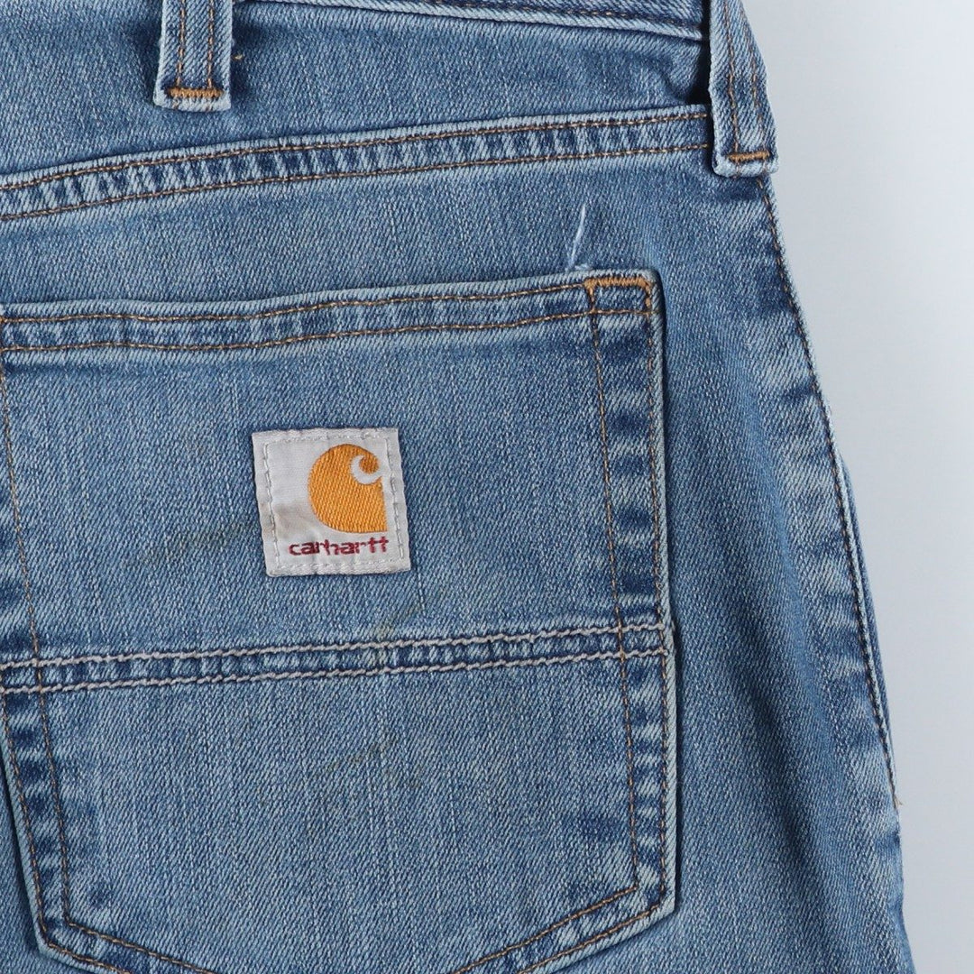 Carhartt Relaxed Fit Straight Denim Pants for Men, W37 cotton blue type Vintage Second Hand