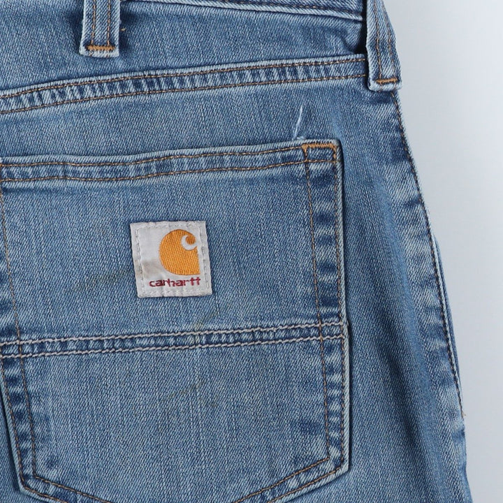 Carhartt Relaxed Fit Straight Denim Pants for Men, W37 cotton blue type Vintage Second Hand