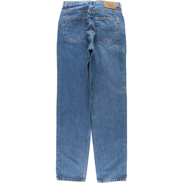 90s-00'S Calvin Klein Tapered Denim Pants, Made in USA, Men's W30 (approx.), Vintage cotton blue type Vintage Second Hand