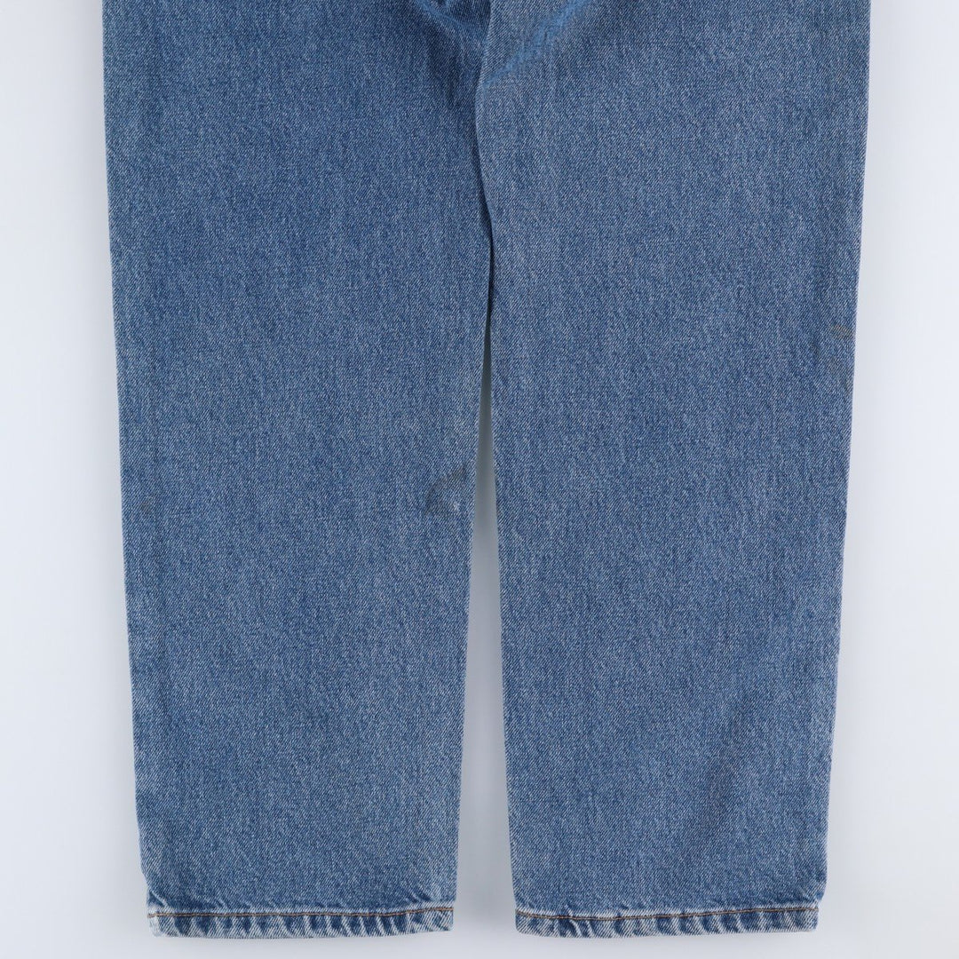 90s-00'S Calvin Klein Tapered Denim Pants, Made in USA, Men's W30 (approx.), Vintage cotton blue type Vintage Second Hand