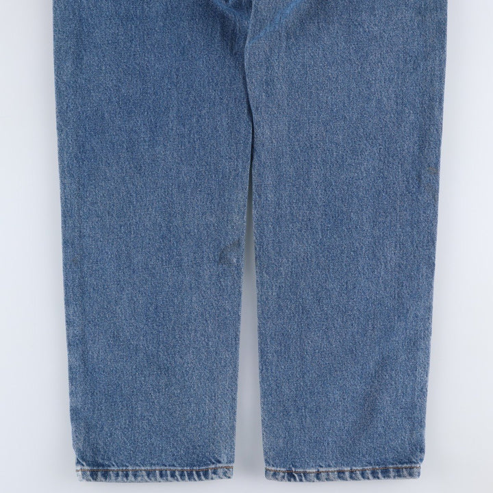 90s-00'S Calvin Klein Tapered Denim Pants, Made in USA, Men's W30 (approx.), Vintage cotton blue type Vintage Second Hand