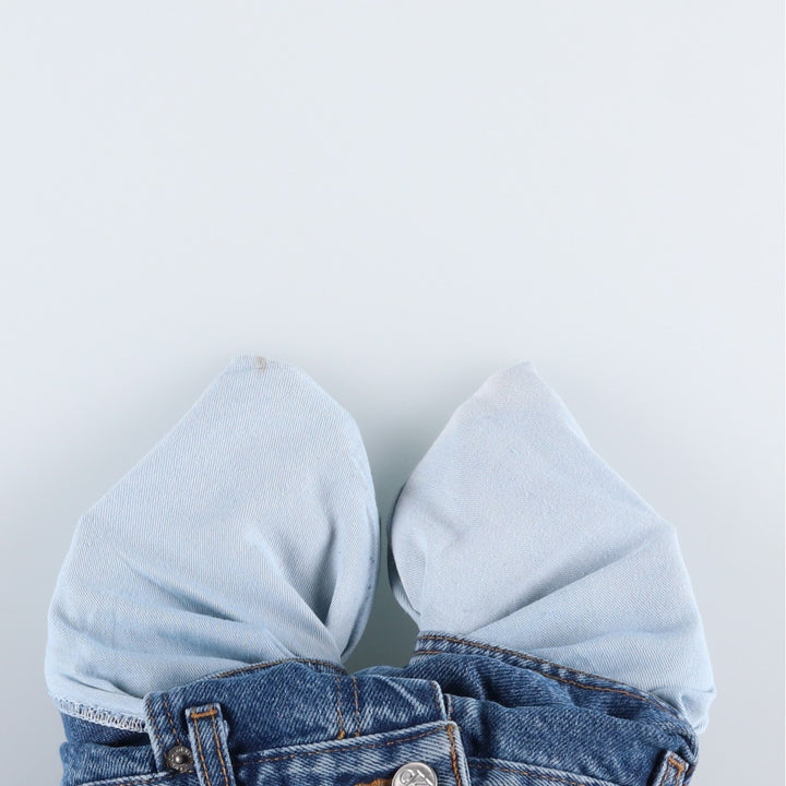 90s-00'S Calvin Klein Tapered Denim Pants, Made in USA, Men's W30 (approx.), Vintage cotton blue type Vintage Second Hand