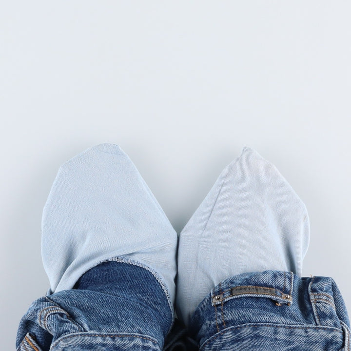 90s-00'S Calvin Klein Tapered Denim Pants, Made in USA, Men's W30 (approx.), Vintage cotton blue type Vintage Second Hand