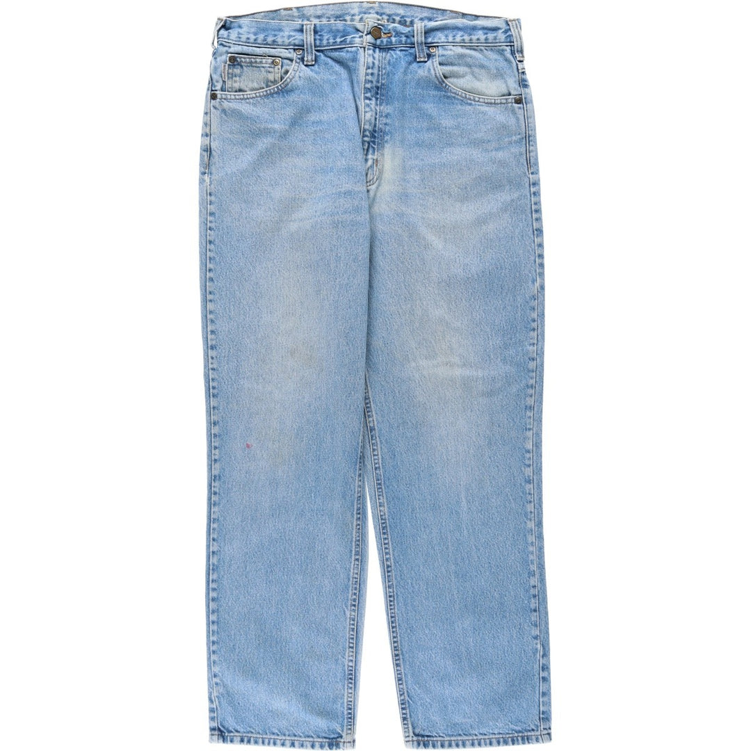 2000'S Carhartt Relaxed Fit Tapered Denim Pants, Men's, Size W35 cotton blue type Vintage Second Hand