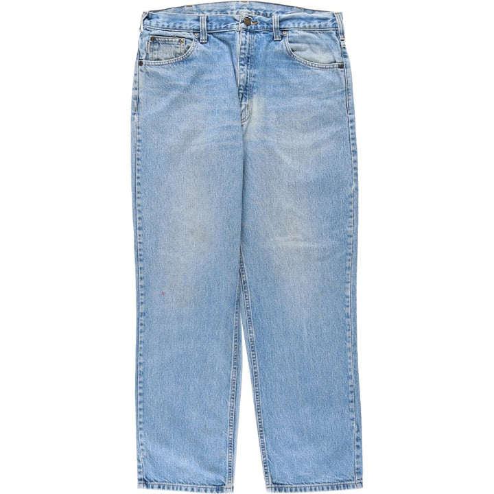 2000'S Carhartt Relaxed Fit Tapered Denim Pants, Men's, Size W35 cotton blue type Vintage Second Hand