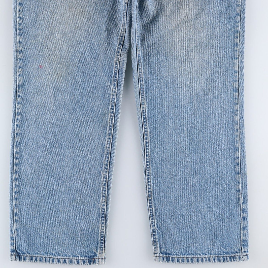 2000'S Carhartt Relaxed Fit Tapered Denim Pants, Men's, Size W35 cotton blue type Vintage Second Hand