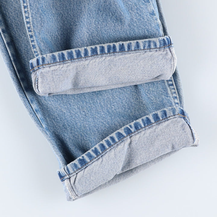 2000'S Carhartt Relaxed Fit Tapered Denim Pants, Men's, Size W35 cotton blue type Vintage Second Hand