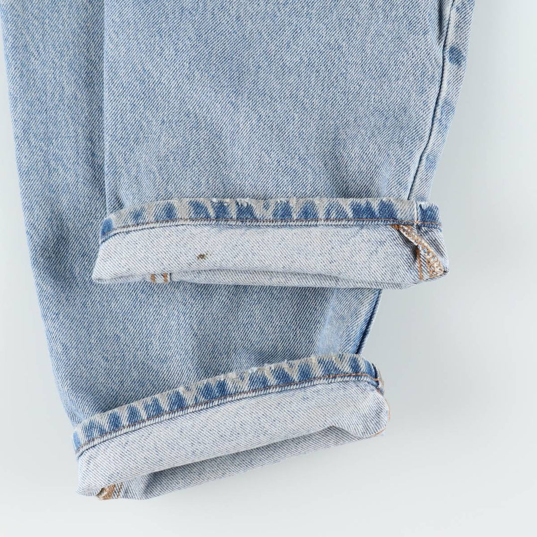 Ralph Lauren CHAPS Tapered Denim Pants, Men's W32 (approx.) cotton blue type Vintage Second Hand