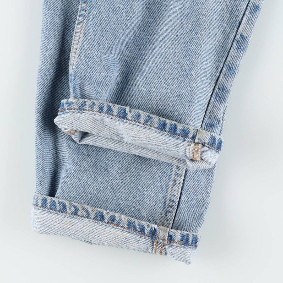 Ralph Lauren CHAPS Tapered Denim Pants, Men's W32 (approx.) cotton blue type Vintage Second Hand