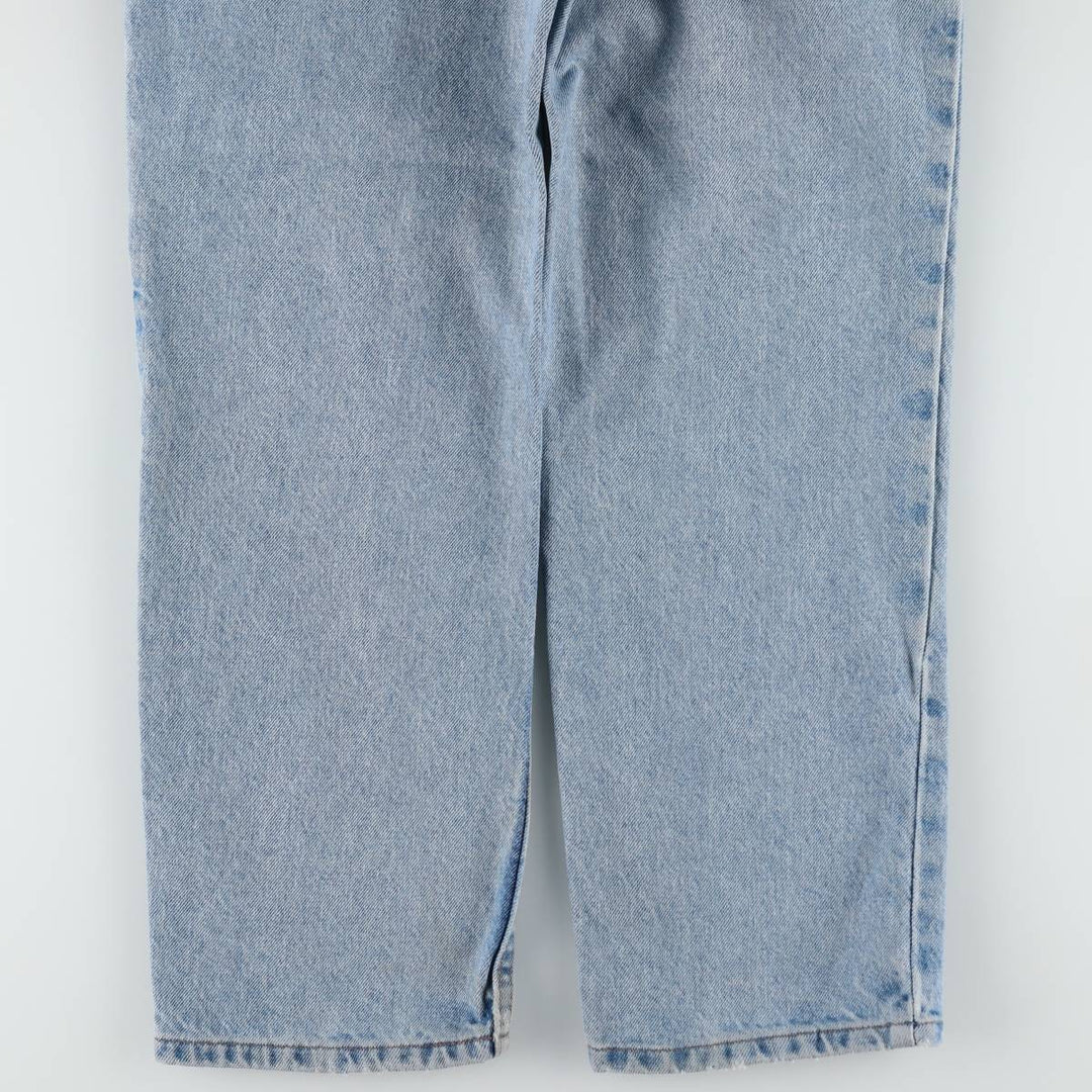 Ralph Lauren CHAPS Tapered Denim Pants, Men's W32 (approx.) cotton blue type Vintage Second Hand
