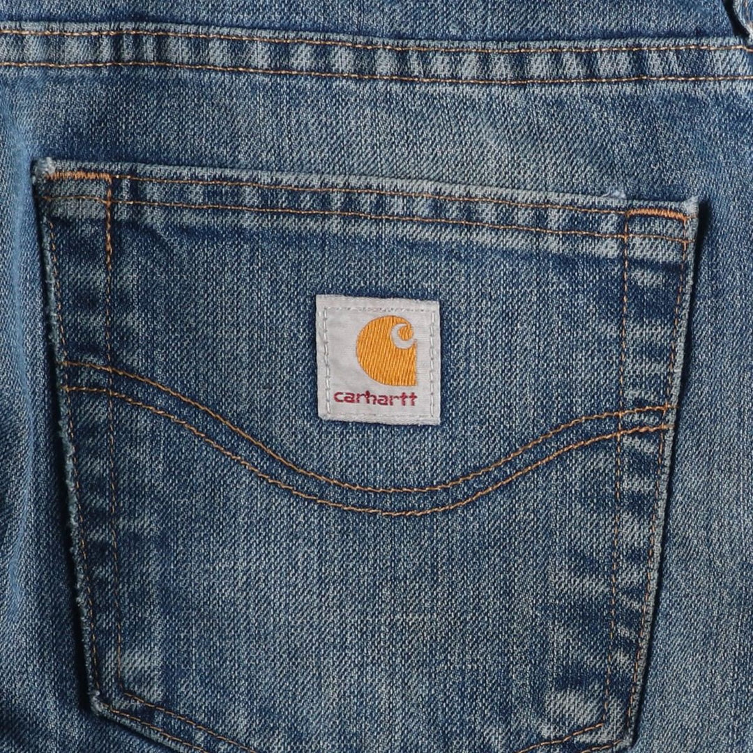 Carhartt Traditional FIT Straight Denim Pants, Men's, W36 equivalent cotton blue type Vintage Second Hand