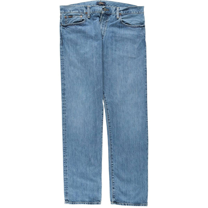 Ralph Lauren POLO RALPH LAUREN men's tapered denim pants, size W37 cotton blue type Vintage Second Hand