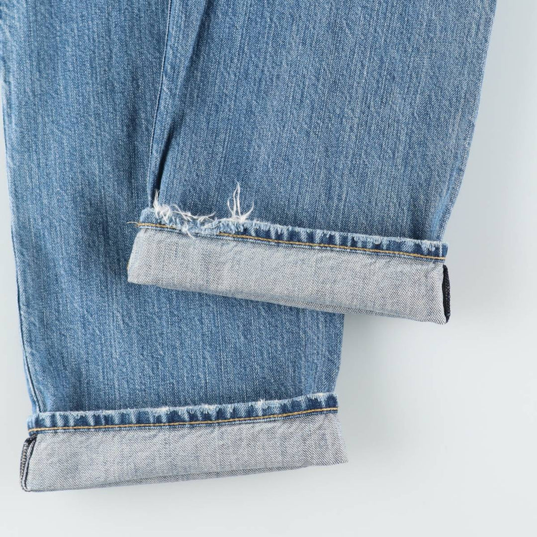 Ralph Lauren POLO RALPH LAUREN men's tapered denim pants, size W37 cotton blue type Vintage Second Hand