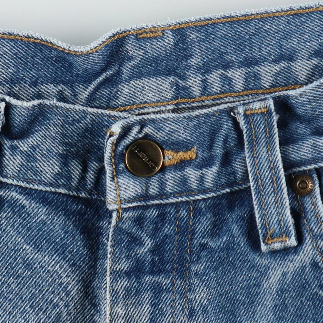 Carhartt Relaxed Fit Straight Denim Pants, Men's W37 (approx.) cotton blue type Vintage Second Hand