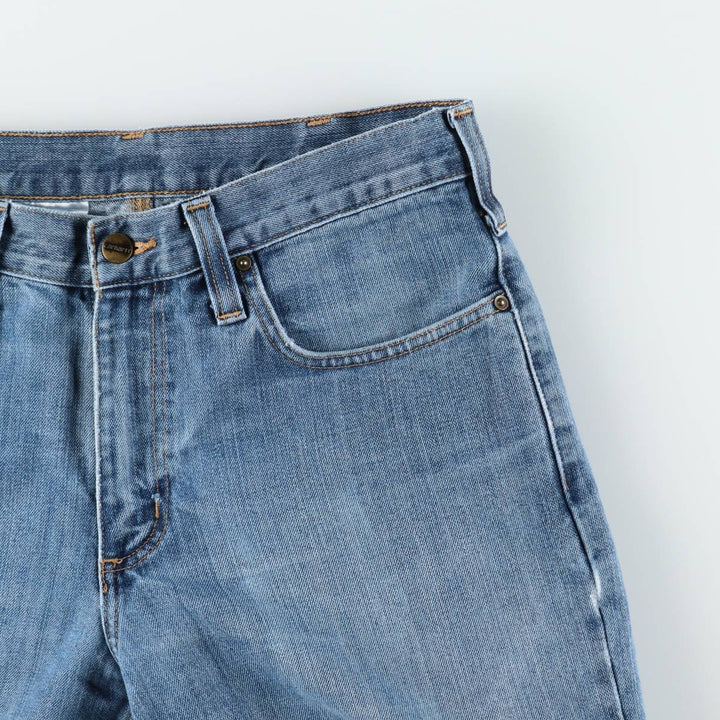 Carhartt Straight Denim Pants for Men, W34 equivalent cotton blue type Vintage Second Hand
