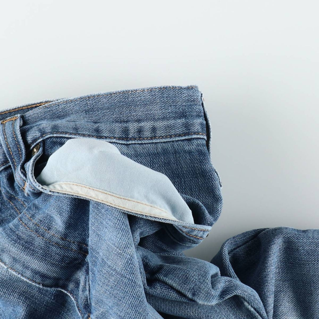 Carhartt Straight Denim Pants for Men, W34 equivalent cotton blue type Vintage Second Hand