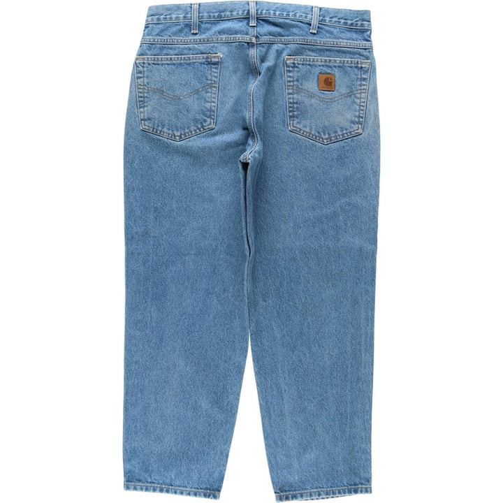 Carhartt Tapered Denim Pants for Men, W36 cotton blue type Vintage Second Hand