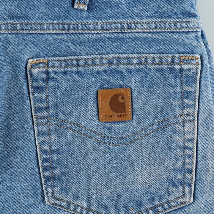 Carhartt Tapered Denim Pants for Men, W36 cotton blue type Vintage Second Hand