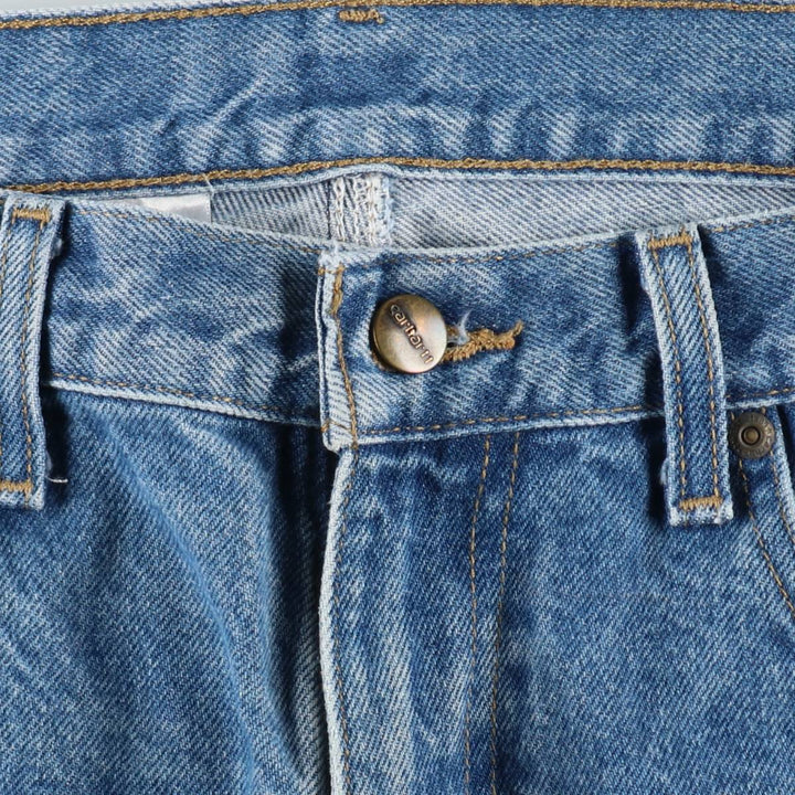 Carhartt Tapered Denim Pants for Men, W36 cotton blue type Vintage Second Hand
