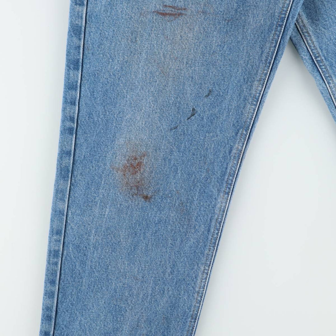 Carhartt Tapered Denim Pants for Men, W36 cotton blue type Vintage Second Hand