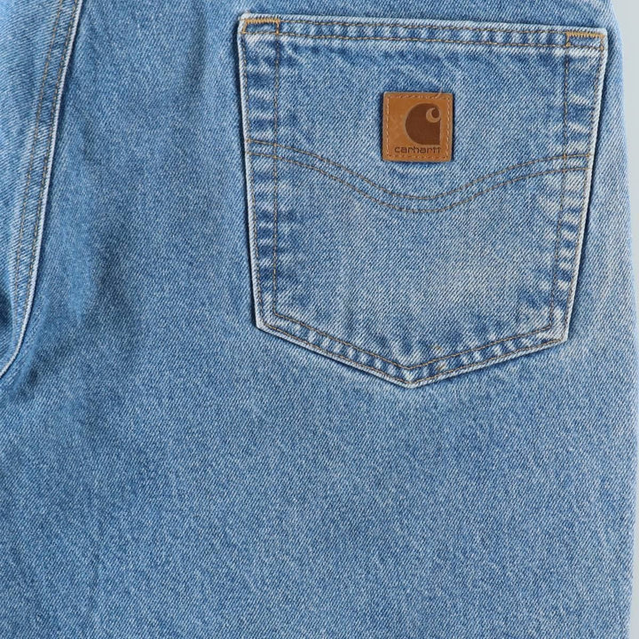 Carhartt Tapered Denim Pants for Men, W36 cotton blue type Vintage Second Hand