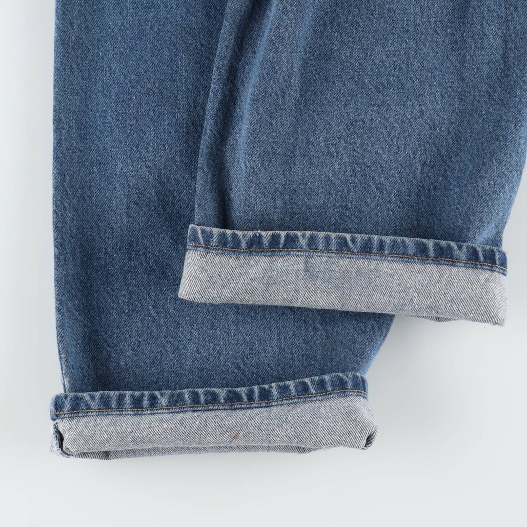 Carhartt Relaxed Fit Tapered Denim Pants, Men's W36 (approx.) cotton blue type Vintage Second Hand