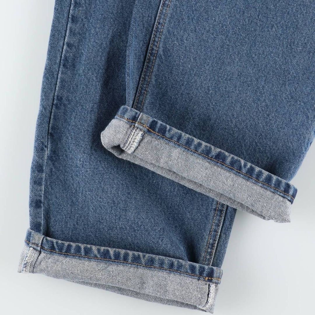 Carhartt Relaxed Fit Tapered Denim Pants, Men's W36 (approx.) cotton blue type Vintage Second Hand